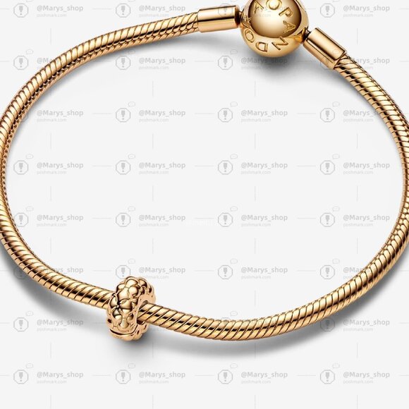 Pandora Studded Clip Charm - Picture 3 of 6